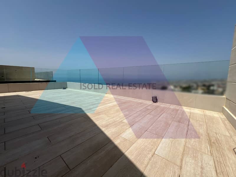 LUX 170m2 Duplex + 20m2 terrace + panoramic sea view in blat for sale 1