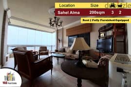 Sahel Alma 200m2 | Open View | Rent | Furnished-Equipped | IV MY |