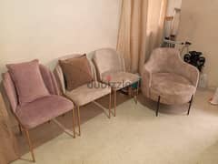 4 chairs for sale in a very good condition
