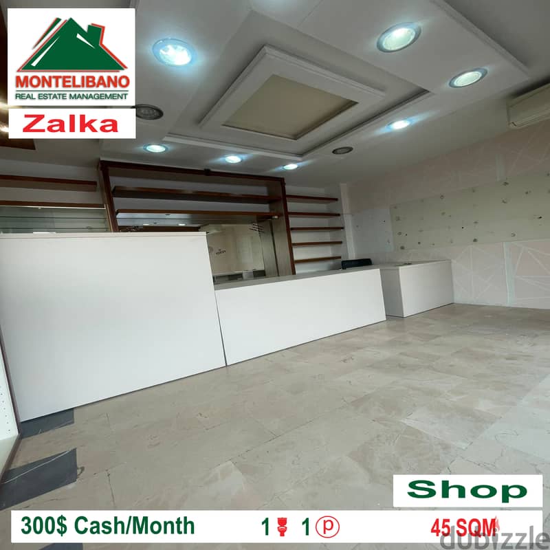 Shop for rent in zalka!!! 3