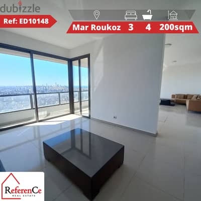 Luxurious apartment in Mar Roukoz  شقة جديدة في مار روكز