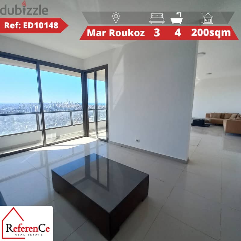 Luxurious apartment in Mar Roukoz  شقة جديدة في مار روكز 0