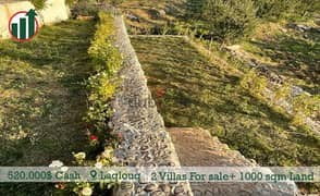 HOT PRICE!! Villas For Salle with 1000sqm land in Laqlouq!!