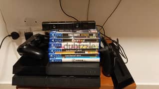 PS4 + Camera for streaming + 2 controllers