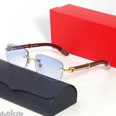 Cartier luxurious rimless glasses for men