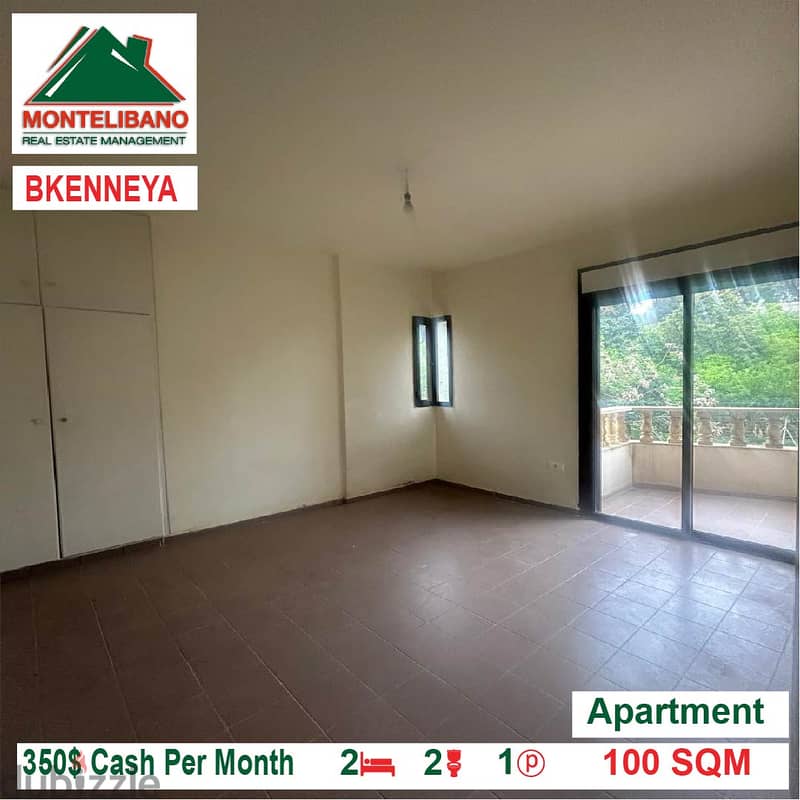 350$!! Apartment for rent located in Bkenneya 2