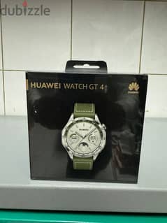 Huawei Watch GT 4 46mm Green Woven Strap l