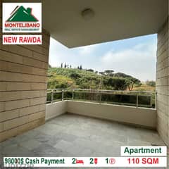98000$!!! Apartment for sale located in New Rawda 0