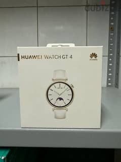 Huawei watch GT 4 41mm leather white 0