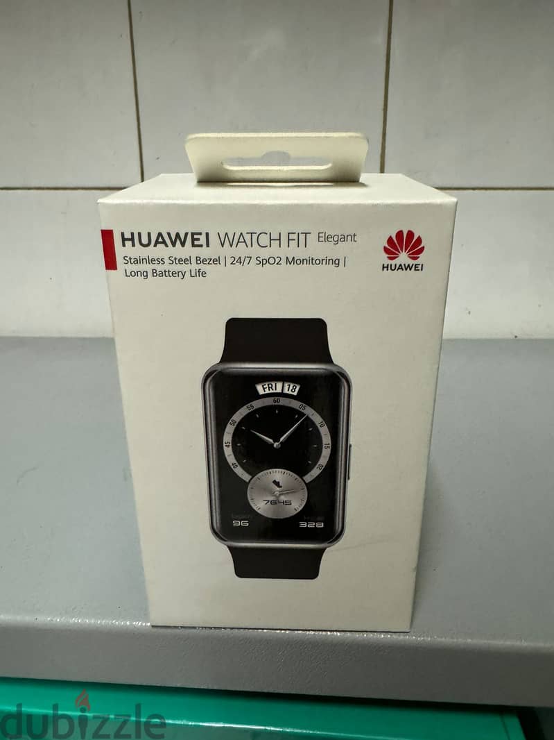 Huawei Watch Fit Elegant black 0
