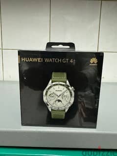 Huawei Watch GT 4 46mm Green Woven Strap last