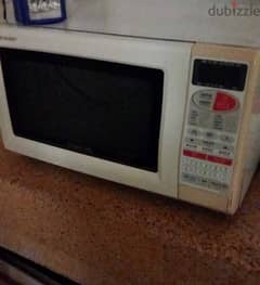 until may 1 sharp microwaves $20 excellent condition size big
