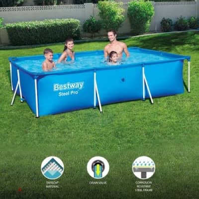 Bestway Steel Pro Rectangular Pools (300x200cm)