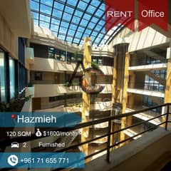 Hazmieh highway 120 sqm furnished for rent 0