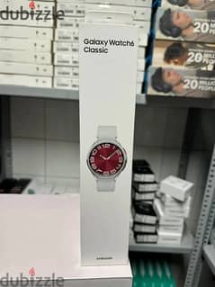 Samsung galaxy watch 6 classic 43mm r950 Silver 0
