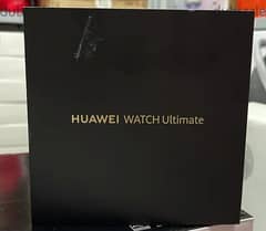 Huawei watch ultimate black zircon-based amorphous alloy case -Black H