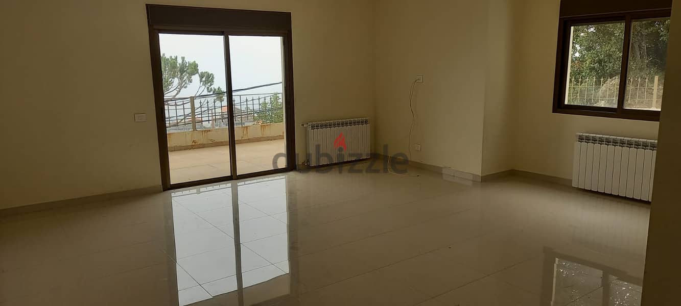 Apartment with Terrace and View for Rent in Bikfaya 2