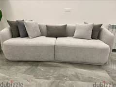 Brand New Modern Sofa Light Gray for Sale 0