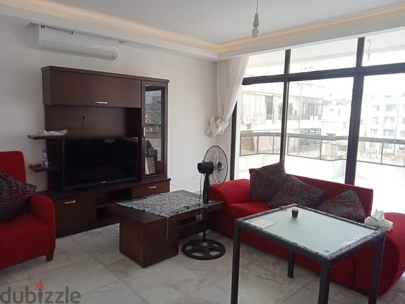 260 Sqm+40Sqm Terrace| Fully furnished Duplex for sale in Ras el Nabaa 4