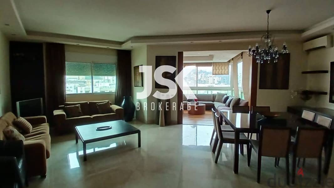 L15139 -Fully Furnished Apartment with A Nice View For Sale in Jdeideh 0