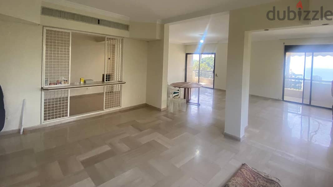 L15141 -Spacious Apartment With Great Seaview For Rent In Aoukar 2