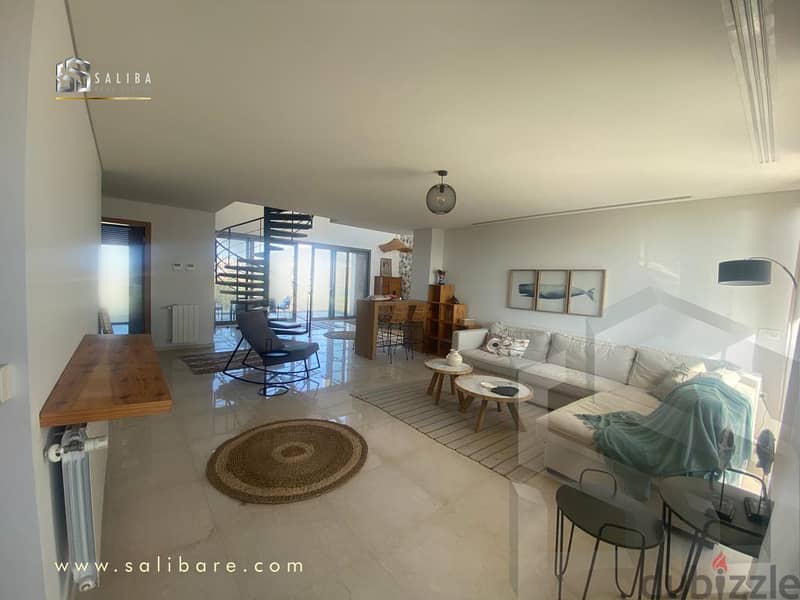 Waterfront City Dbayeh/ Duplex for Sale with Swimming Pool/ Elegance 1