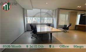 Fully Furnished Prime Location Office for rent in Jal Dib!