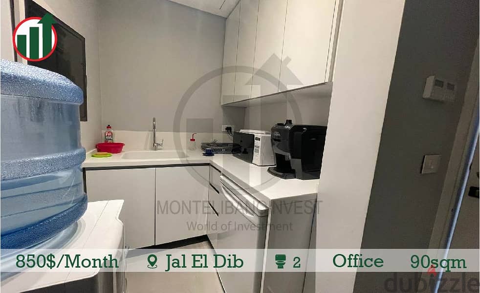 Fully Furnished Prime Location Office for rent in Jal Dib! 8