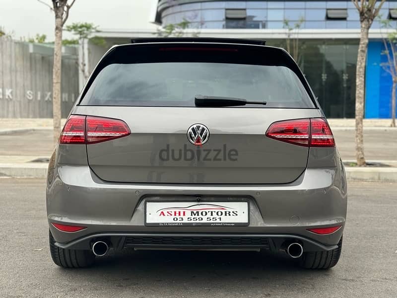 Volkswagen Golf 2014 kettaneh like new All service done zero accident 5