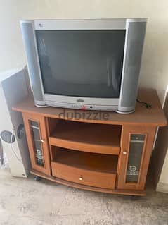 TV CABINET WITH TV 0