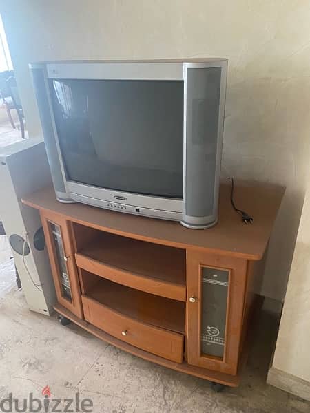 TV CABINET WITH TV 1