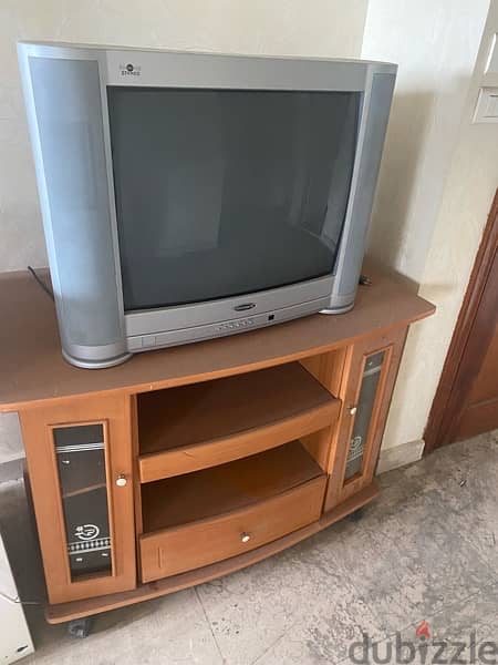 TV CABINET WITH TV 2