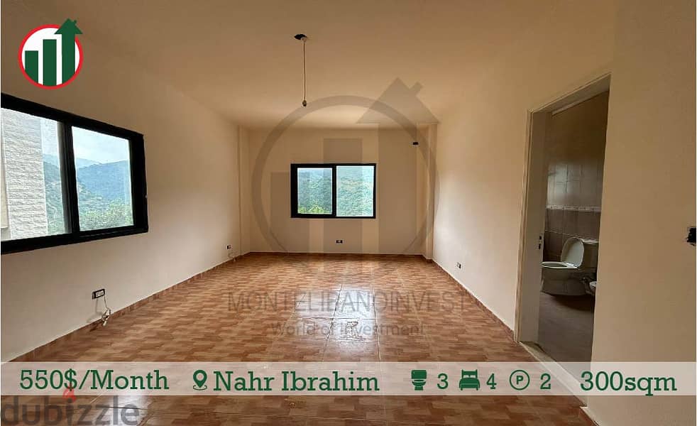 Apartment for Rent in Nahr Ibrahim with Open Mountain View! 2