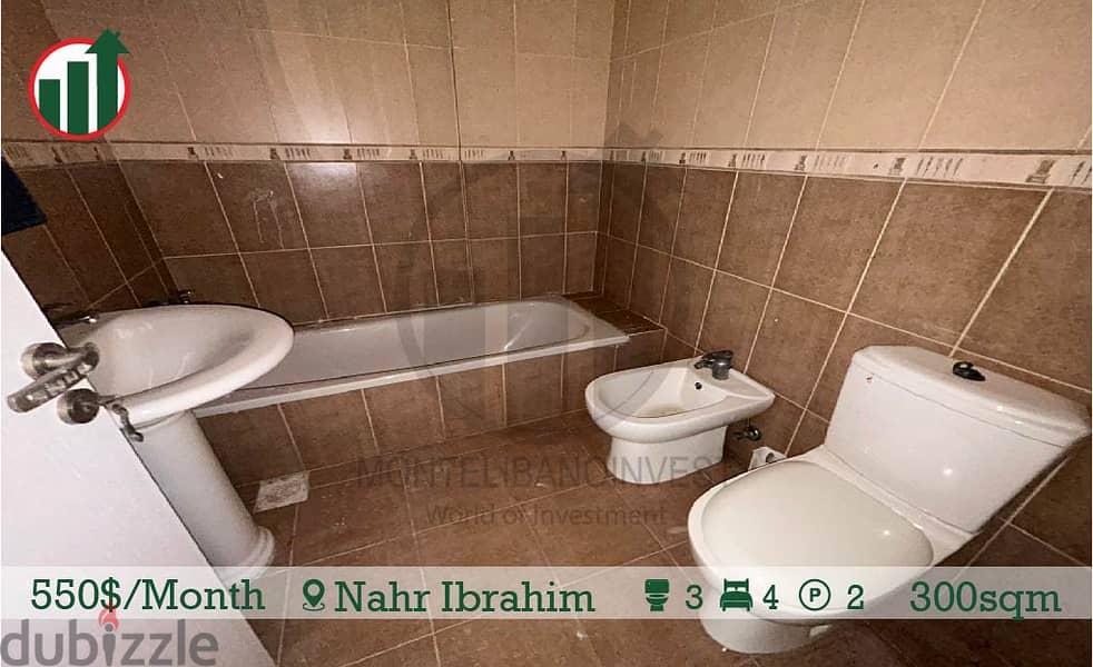 Apartment for Rent in Nahr Ibrahim with Open Mountain View! 3