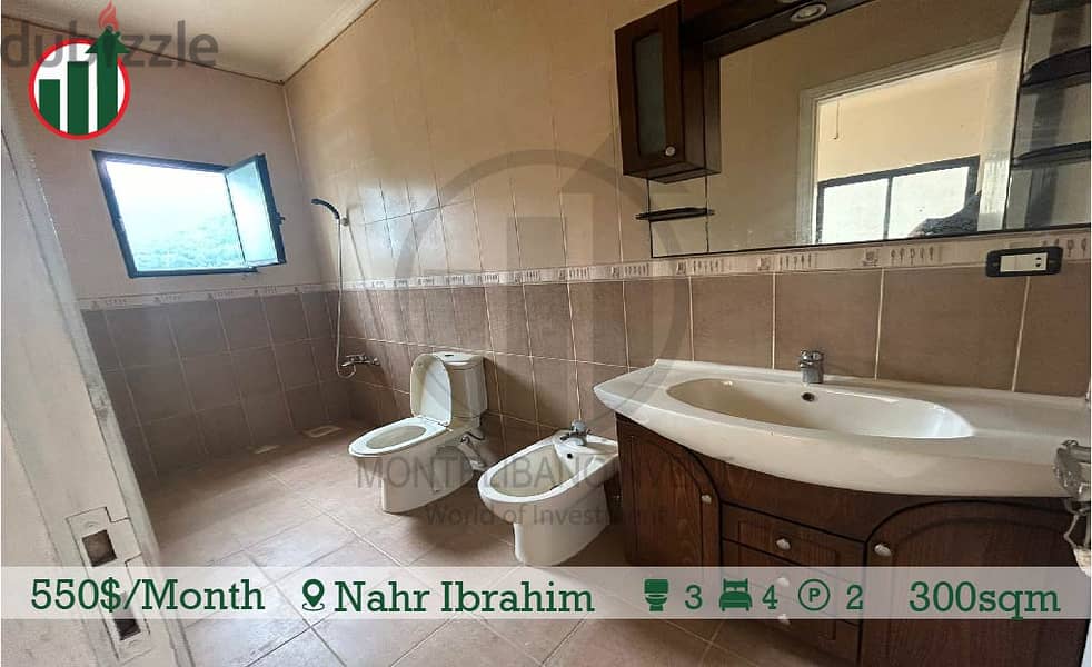 Apartment for Rent in Nahr Ibrahim with Open Mountain View! 4