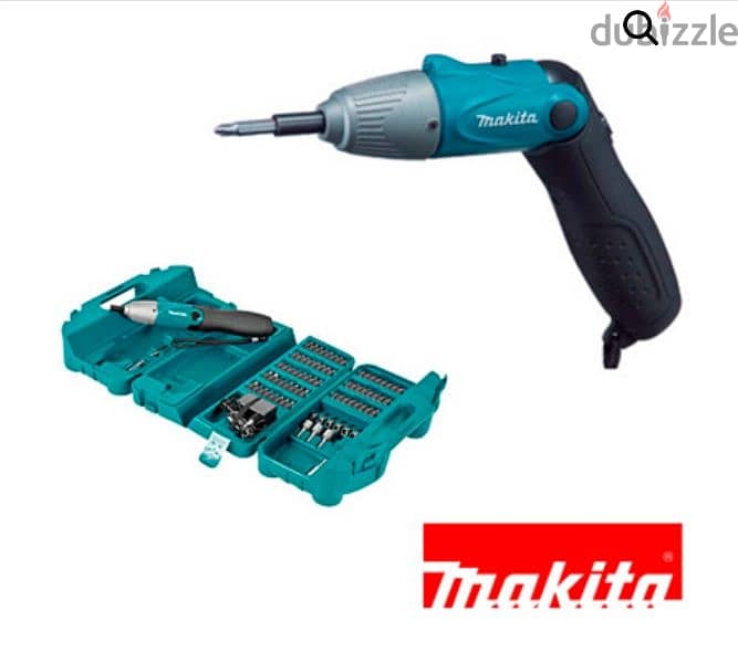 Makita cordless screwdriver set - عدّة مفك كهرباء 5