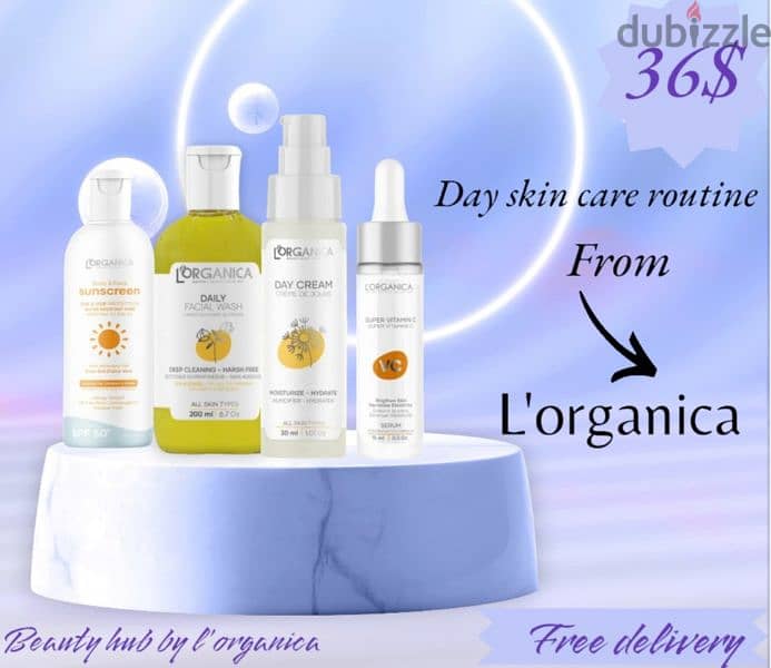 Beauty products from l'organica 1