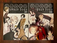 English Bungo Stray Dogs Manga 01 & 03 Bundle