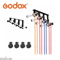 Godox B-4W – Manual Background Stand with 4 Bars 0