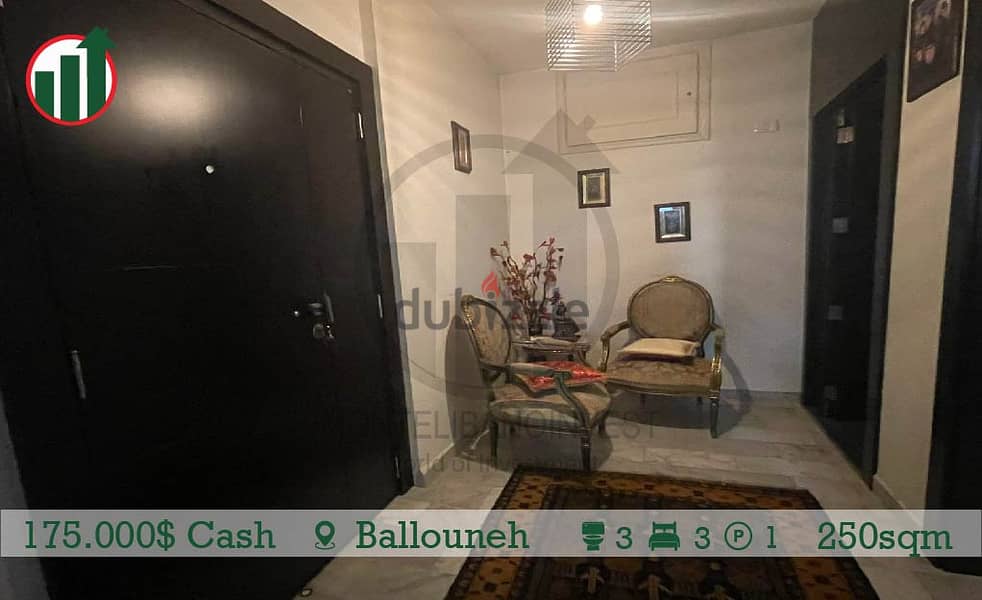 Fully Furnished Apartment for Sale in Ballouneh! 4