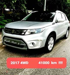 Suzuki Vitara GLX ALL GRIP 2017 ( 41000 km ) company source