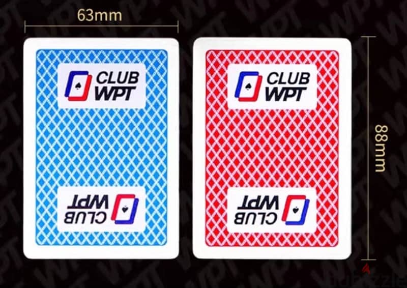 WPT CLUB Poker Cards 3