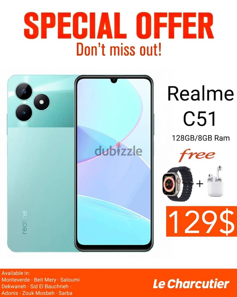 Realme C51 0
