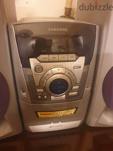 samsung pmpo 380W turbo power sound MM 39 DIGITAL in perfect condition 2