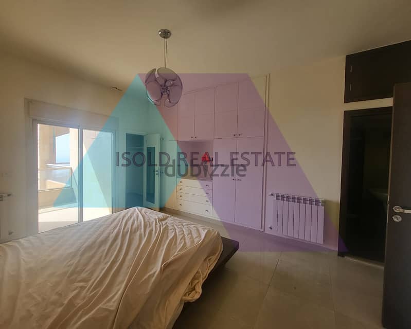 A 240 m2 apartment having an open sea view for sale in Biyada 13