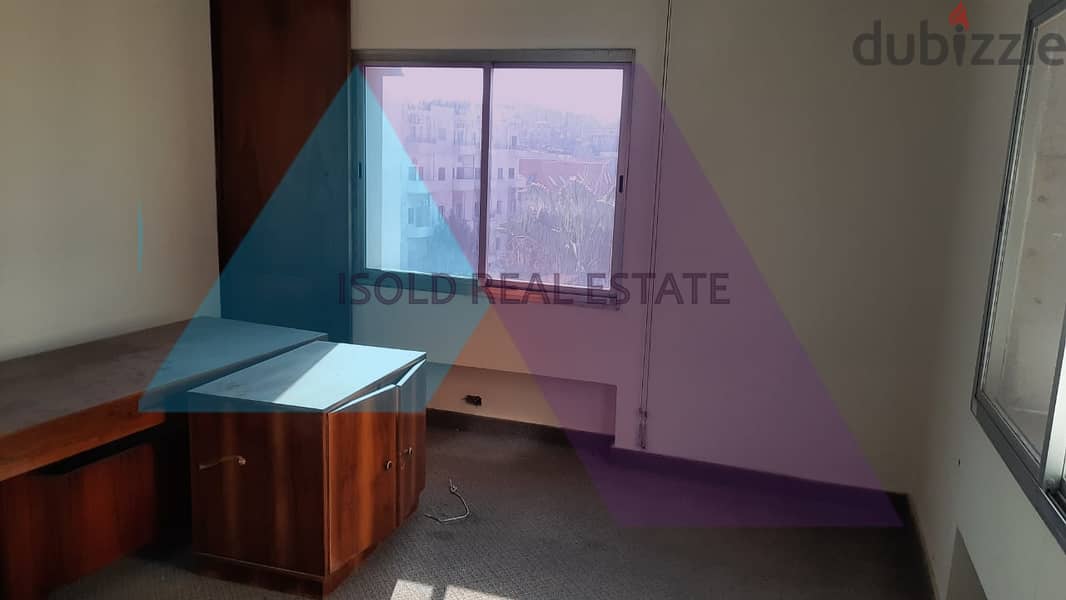 A 200 m2 Floor/Office having an open sea view for rent in Jounieh Souk 2
