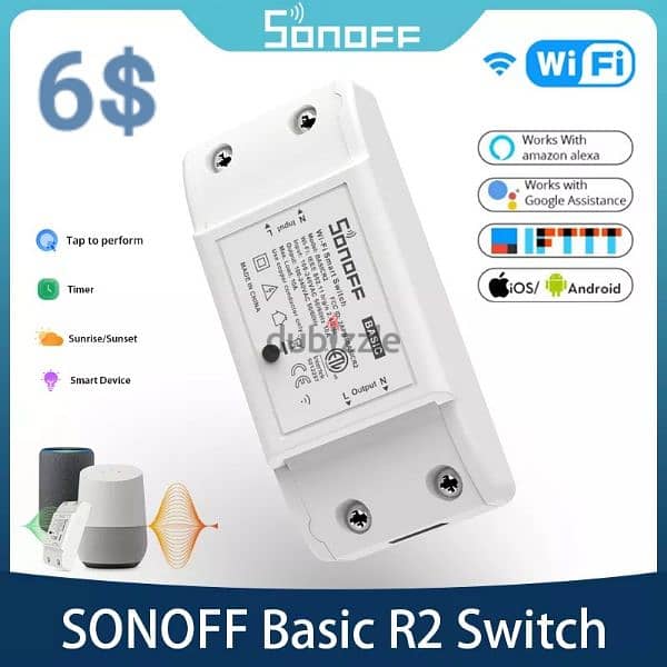 Automation System Sonoff Tomzn staring price 6$ 71 192 129 5