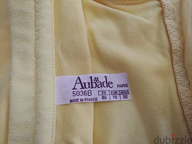 Aubade yellow bra (Made in France) - Not Negotiable 3
