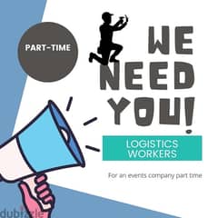 logistics workers needed for events