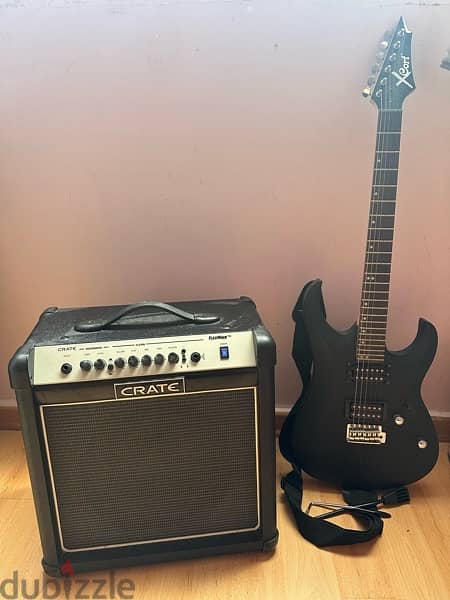 Guitar and amplifier 6